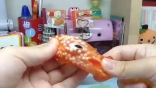 百均の可愛いアヒルスクイーズ