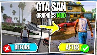 Cara Memasang Mod Grafis Di GTA San Andreas | Mod Grafik Realistis Terbaik Untuk PC Kelas Rendah 