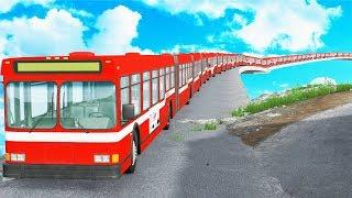 Articulated Bus Crashes #1 -  BeamNG DRIVE | CrashTherapy