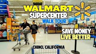 Shopping at Walmart Supercenter: A Grocery Shopper's Walkthrough Tour