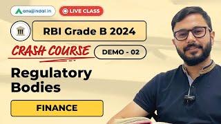 RBI Grade B 2024 Free Live Classes | Finance - Regulatory Bodies | Phase 2 Preparation