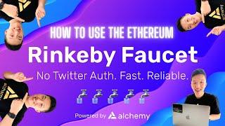 IT WORKS! - How to get test ETHER from Alchemy Rinkeby Faucet