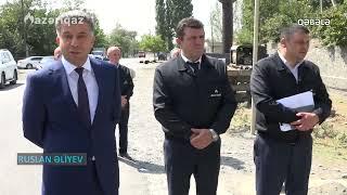 Ruslan Əliyev regionların qazlaşdırılması istiqamətində görülən genişmiqyaslı işlərlə tanış olub