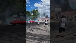 Chevy chevelle SS burnout