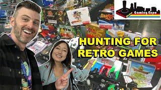 Searching for Classic Games at Portland Retro Gaming Expo [VLOG] - Super Kit & Krysta 64