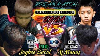Jaybee Sucal "Batang KMJS" (7,9,10) Aj Manas "King Cheetah" The Biggest Match in The World 