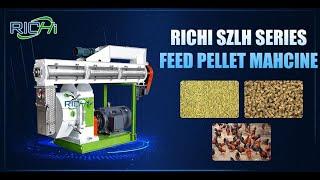 RICHI SZLH Series  Poultry Feed Pellet Machine For Sale