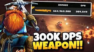 Oneshotting Everything With Over 300,000 DPS Weapon! | Deep Rock Galactic: Survivor