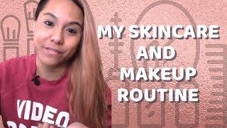 [VLOG] my skincare and makeup routine | jemvlogs