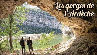 Randonnée au coeur des Gorges de l'Ardèche.