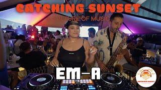 DJ EM-A Live Mix! Afrobeats, Bashment, RnB, Hip-Hop at Catching Sunset Bahrain, Cocoluna HILTON