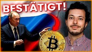 BESTÄTIGT: RUSSLAND nutzt BITCOIN für den Handel  Umgehung von Sanktionen 