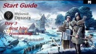 Medieval Dynasty. Start Guide. Day 3. Recruiting and Romancing.