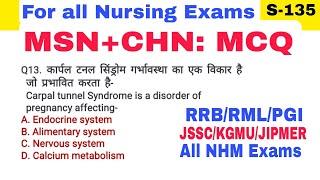 RRB Railway Nursing Officers Superintendent MCQ Questions and Answers by GS India Nursing Classes