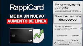 Me dan un MUY BUEN AUMENTO DE LÍNEA en mi RappiCard (pese a sus cambios)