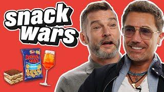 Gino D'Acampo & Fred Sirieix Rate Italian and French Snacks | Snack Wars