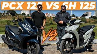 Honda PCX VS Honda SH 125 Karşılaştırma! Farklar? Hangisi Alınır?