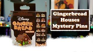 Disney Pin Unboxing | Disney Gingerbread Houses Mystery Pins