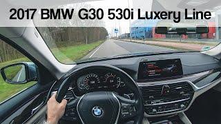 2017 BMW G30 5-Series 530i Luxury Line - The sporty sedan - POV Review
