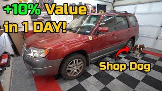 INCREASE YOUR OLD CAR's VALUE by 10% in ONLY 1 DAY!!!