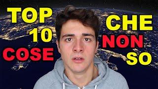 top 10 COSE che NON so (fare) - Tommycassi