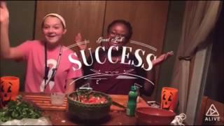 Emily Herbert and Ashley Simms Make Salsa!