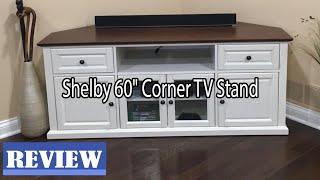 Crosley Furniture Shelby 60" Corner TV Stand Review - Watch before you buy!