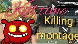 Killing montage || garena free fire || #freefirekillingmontage....