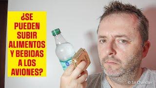 ️ ¿SE PUEDEN SUBIR ALIMENTOS  Y BEBIDAS  A LOS AVIONES?