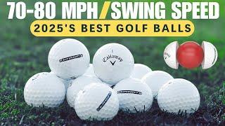 5 Best Golf Balls For 70 to 80 Mph Swing Speed: 2025 Edition