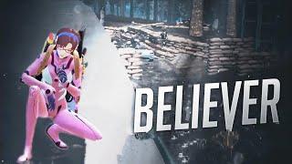 Believer | New Mode  | Classic Bgmi Montage | 4 Fingers + Gyroscope | Rahil 25
