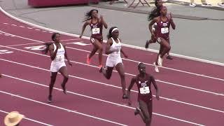 Talitha Diggs and Taylor Manson - Women 400m - 2021 SEC Outdoor Conference