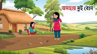 অসহায় দুই বোন | bengali fairy tales cartoon | bangla Cartoon | thakurmar Jhuli