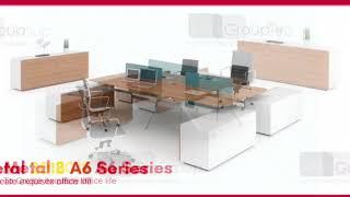 Metal 2018 A6 Series Office Furniture, Modular Workstations, Executive Table - Viak Group Pvt. Ltd.