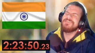 First time learning HINDI, but it's a SPEEDRUN