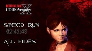 Speed Run [02:45:48] e Pegando todos os File - Resident Evil Code Verônica X (Ps4) [Sem Comentário]