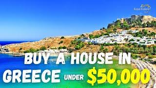 RETIRE in GREECE Rent Free: Property for under $50,000 | Living the Dream in the Mediterranean