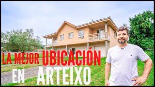 ¡¡CASA ÚNICA en ARTEIXO(A Coruña):2498 m2 de TERRENO en el CENTRO del PUEBLO!!