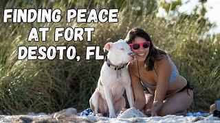 VAN CAMPING AND SALT WATER THERAPY AT FORT DESOTO BEACH FLORIDA