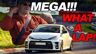 07:50 BTG THROUGH TRAFFIC !!! GR Yaris & Friends Nürburgring Train