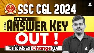 SSC CGL Answer Key 2024 | SSC CGL Tier 1 2024 Answer Key Out | SSC CGL Final Answer Key 2024