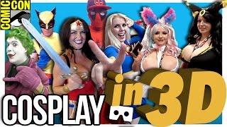 Comic Con COSPLAY in 3D - 360° VR
