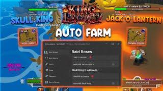  King Legacy Script Arc Hub | Auto Farm Skull King | Get Halloween Bone Scrythe Easily