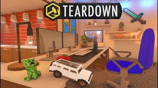 WE DESTROYED MY ROOM & GAMING SETUP IN TEARDOWN