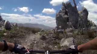 Conrad Stoltz - XTERRA Grabouw (South Africa) mountain bike course pre ride.