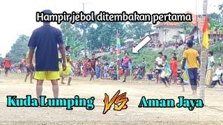 KUDA LUMPING VS AMAN JAYA, babak 2 || Bola Kasti Pamekasan Madura.