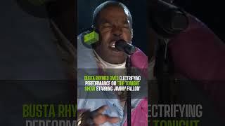 Busta Rhymes Gives Electrifying Performance On 'The Tonight Show Starring Jimmy Fallon'