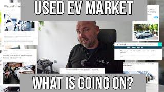 What is happening in the used EV car market Summer 2024? Tough but stabilising...