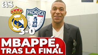 MBAPPÉ, tras la FINAL de la COPA INTERCONTINENTAL| REAL MADRID 3 - PACHUCA 0