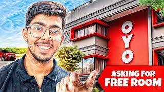 Asking for free stay in luxurious hotels in Nepal ft oyo